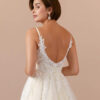 Romantic Custom Wedding Dress – Lace & Cathedral Train