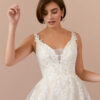 Romantic Custom Wedding Dress – Lace & Cathedral Train