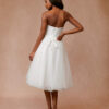 Chic A-Line Custom Wedding Dress – Sweetheart & Spaghetti Straps