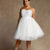 Chic A-Line Custom Wedding Dress – Sweetheart & Spaghetti Straps