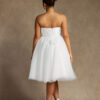 Chic A-Line Custom Wedding Dress – Sweetheart & Spaghetti Straps