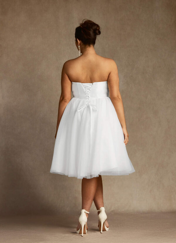 Chic A-Line Custom Wedding Dress – Sweetheart & Spaghetti Straps