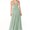 Elegant Chiffon Bridesmaid Dress – V-Neck A-Line