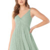 Elegant Chiffon Bridesmaid Dress – V-Neck A-Line