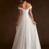 Elegant Custom Wedding Dress – Beaded, Sequins & Off-The-Shoulder
