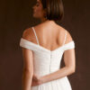 Elegant Custom Wedding Dress – Beaded, Sequins & Off-The-Shoulder