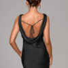 Elegant Custom Bridesmaid Dress – Cowl Neck & Mermaid Silhouette