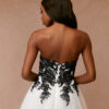 Sweetheart A-Line Wedding Dress – Romantic & Sparkly with 3D Florals