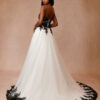 Sweetheart A-Line Wedding Dress – Romantic & Sparkly with 3D Florals