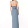 Custom Bridesmaid Dress – Cowl Neckline & Bow Back