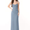 Custom Bridesmaid Dress – Cowl Neckline & Bow Back