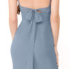 Custom Bridesmaid Dress – Cowl Neckline & Bow Back