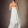 Boho Beach Wedding Dress with Sweetheart Neckline