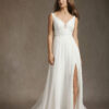 legant V-Back A-Line Wedding Dress with Lace & Sequins