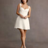 Sparkly Mini Wedding Dress – Chiffon & Lace