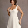 Sparkly Mini Wedding Dress – Chiffon & Lace