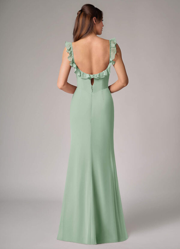 Convertible Bridesmaid Dress – Ruffles & Mermaid Fit