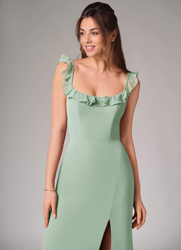 Convertible Bridesmaid Dress – Ruffles & Mermaid Fit