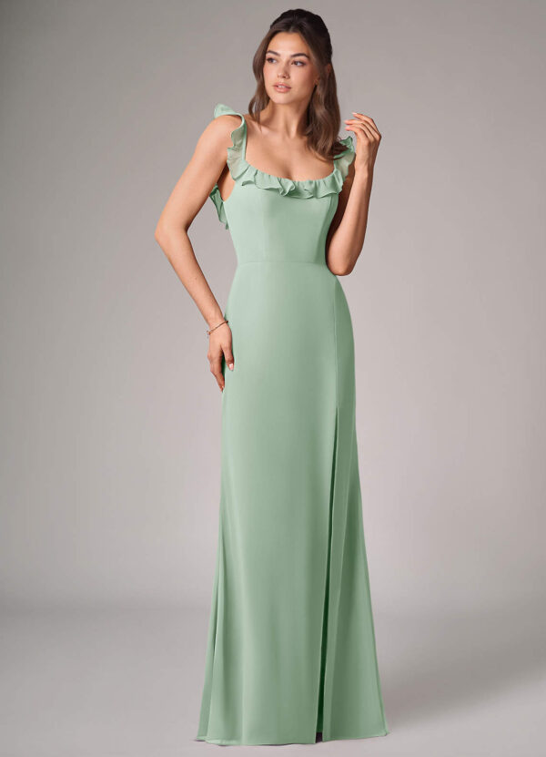Convertible Bridesmaid Dress – Ruffles & Mermaid Fit
