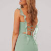 Sweetheart Custom Bridesmaid Dress – Bow Back & Slit