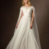 Romantic Custom Wedding Dress – A-Line, Lace & Beaded Sequins