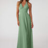 Elegant Custom Bridesmaid Dress – Pleated Chiffon