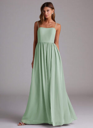 Elegant Off-The-Shoulder Bridesmaid Dress – Convertible & Floor-Length