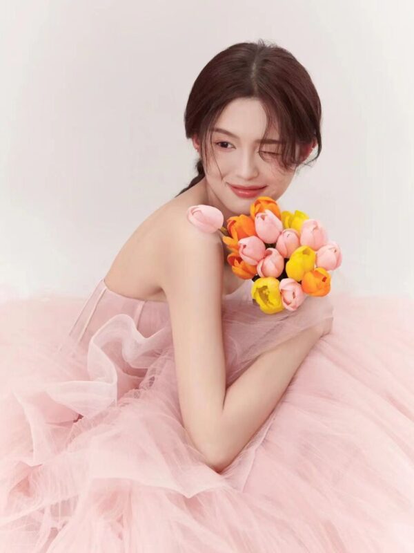 Fairy Tiered A-Line Gown