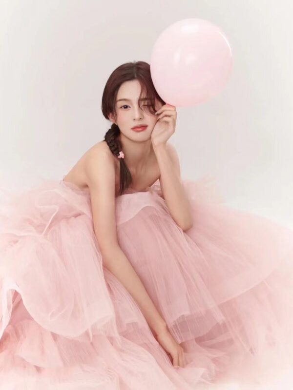 Fairy Tiered A-Line Gown
