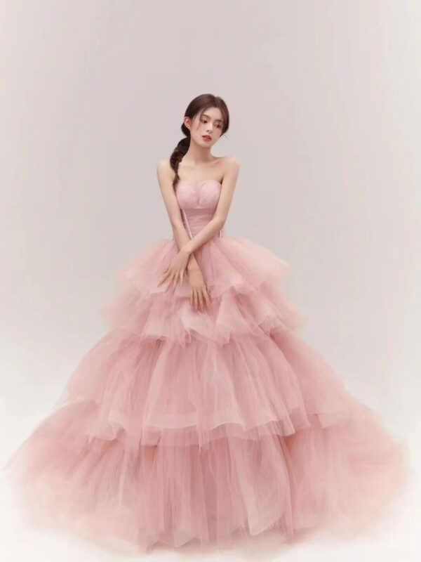 Fairy Tiered A-Line Gown