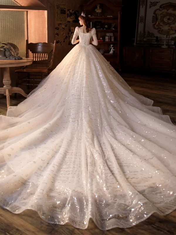 French Princess Forest Gown