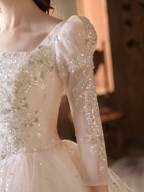 French Princess Forest Gown
