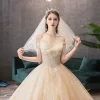 Starry Off-Shoulder Fairy Gown