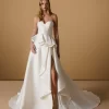 Sweetheart A-Line Wedding Dress in Mikado
