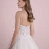 Scoop Neck Princess Tulle Wedding Dress