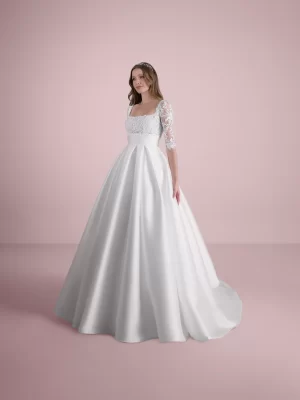 Princess Mikado Wedding Dress