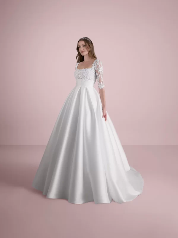 Princess Mikado Wedding Dress