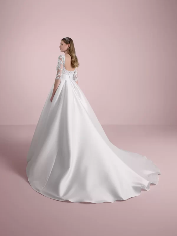 Princess Mikado Wedding Dress