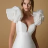 Sweetheart A-line Mikado Wedding Dress