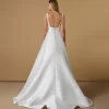 Sweetheart A-line Mikado Wedding Dress