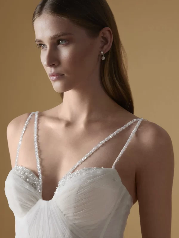 Sweetheart Tulle A-line Wedding Dress