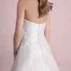 Sweetheart A-Line Mikado Wedding Dress