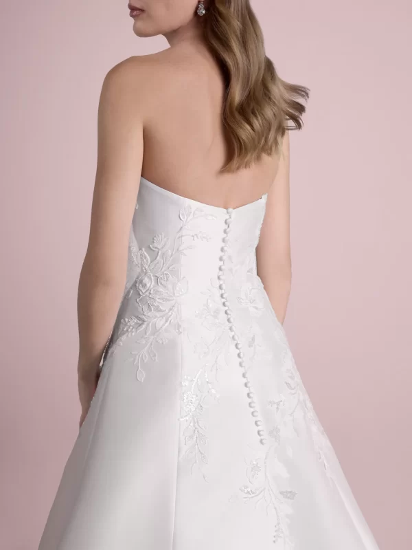 Sweetheart A-Line Mikado Wedding Dress
