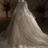 Lace Beaded French Gown