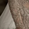 Lace Beaded French Gown