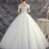 Off Shoulder Bridal Gown