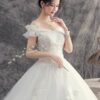 Off Shoulder Bridal Gown