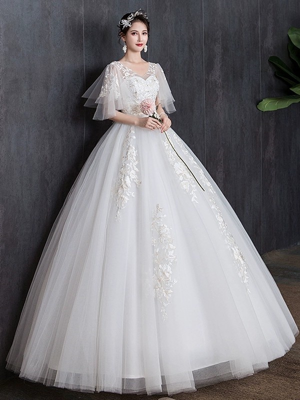 French Lace Bridal Dress