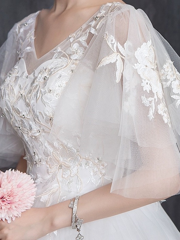 French Lace Bridal Dress