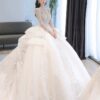 Vintage Long Sleeve Gown